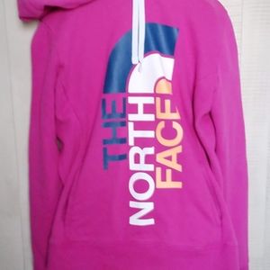 The North Face woman's pink hoodie